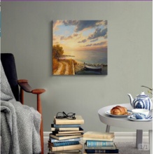 简约风景画风格装饰画卧室挂画无框墙壁画书房装饰品 简约风景画风格装饰画卧室挂画无框墙壁画书房装饰品  单联画A款30*30cm单幅 单联画A款30*30厘米单幅