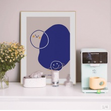 日出映画克莱因蓝ins风装饰画小众挂画简约现代桌面 日出映画克莱因蓝INS风装饰画小众挂画简约现代桌面  摆画创意壁画 摆画创意壁画