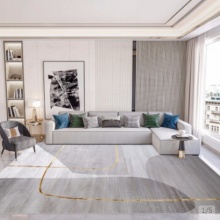 紡地毯现代简约轻奢地毯客厅金亮丝沙发茶几垫卧 紡地毯现代简约轻奢地毯客厅金亮丝沙发茶几垫卧  室满铺大面积床边毯LD-03 2.4x3.3米 室满铺大面积床边毯LD-03 2.4x3.3米