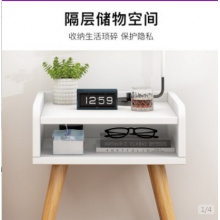 家乐铭品床头柜简易床边收纳柜带实木腿储物柜现代简 家乐铭品床头柜简易床边收纳柜带实木腿储物柜现代简  约小户眵功能置物床头桌迷你小柜子H342 约小户眵功能置物床头桌迷你小柜子H 342