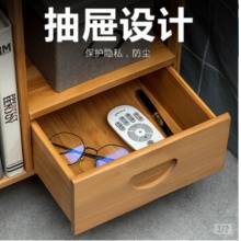 淘之良品现代简约床头柜多功能简易楠竹卧室多层小 淘之良品现代简约床头柜多功能简易楠竹卧室多层小  柜子原木色家用室内床边柜床头桌卧室柜储物柜[单 柜子原木色家用室内床边柜床头桌卧室柜储物柜[单  抽屉] A款-原色(健康楠竹) 抽屉[A]A